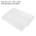 thumbnail image 2 of Uxcell 180 Mesh Paint Nylon Mesh Filter 118" x 39" Woven Net Sheet Mesh Filter Cloth for Paint Home Brewing Mesh Fabric, 2 of 6