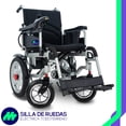 thumbnail image 2 of MEDICAL STORE Silla De Ruedas Eléctrica De Lujo Silla Plegable De Acero De Alta Resistencia Adulto Mayor Todo Terreno Traslado Rehabilitación Con Descansa Pies, 2 of 10
