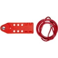 thumbnail image 2 of Brady Tab-Cinching Cable Lockout, 6 ft. L, Color: Red CABLO, 2 of 2