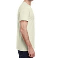 thumbnail image 2 of Jnriver Men's Short Sleeve Lightweight Heavy Cotton T-Shirt Regular-Fit Crewneck Tee for Casual Wear Gym Workout Summer Outfit - Natural - 2XL, 2 of 3