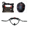 thumbnail image 1 of Sistema de retención de casco Bicicleta Negro Accesorios ajustables Ciclo de nylon para ejercicio al aire libre Mujeres Ciclismo , Soledad sistema de retención, 1 of 9