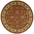 thumbnail image 3 of Nourison Living Treasures Area Rug-Color:Rust,Shape:Round,Size:5'10" x 5'10", 3 of 4