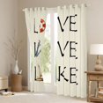 thumbnail image 3 of Feelyou Lake House Black Out Curtains, Nautical Anchor Curtains Pack of 2 (42x63 Each), 3 of 6