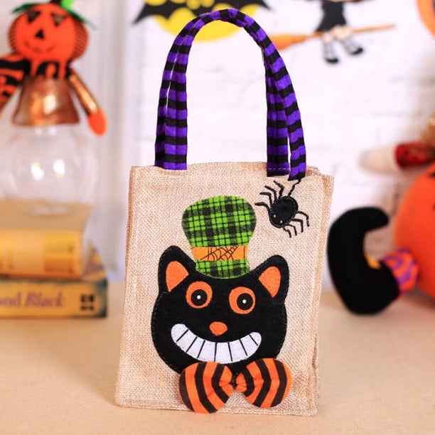 Caja de almacenamiento de Regalos BLESIY para Halloween gato