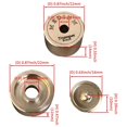 thumbnail image 2 of xinxixnxx Trumpets Valve Caps Repairing Parts Musical Instruments Musical for Spare, 2 of 9