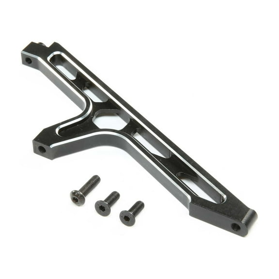 Losi Chassis Brace Front Aluminum Black DBXL-E 2.0 LOS351016 Electric Car/Truck Option Parts