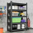 thumbnail image 6 of Hzdbhd Garage Shelving Unit Rustproof 72" H3000bls Heavy Duty Storage Shelves Easy Assembly 5 Tier Adjustable Metal Steel (72"*35.4 * 15.73"), 6 of 6