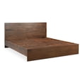 thumbnail image 3 of Moe's Home Collection Everett Wood King Bed in Dark Brown, 3 of 5