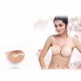 thumbnail image 1 of unbranded Bra Strapless Autoadherible Khaki Con Push Up Y Material Transpirable Sin Irritación, 1 of 8