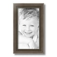 thumbnail image 2 of ArtToFrames 7" x 13" Muted Silver Picture Frame, 7x13 inch Silver Wood Poster Frame (WOM-4626),  Pack, 2 of 8