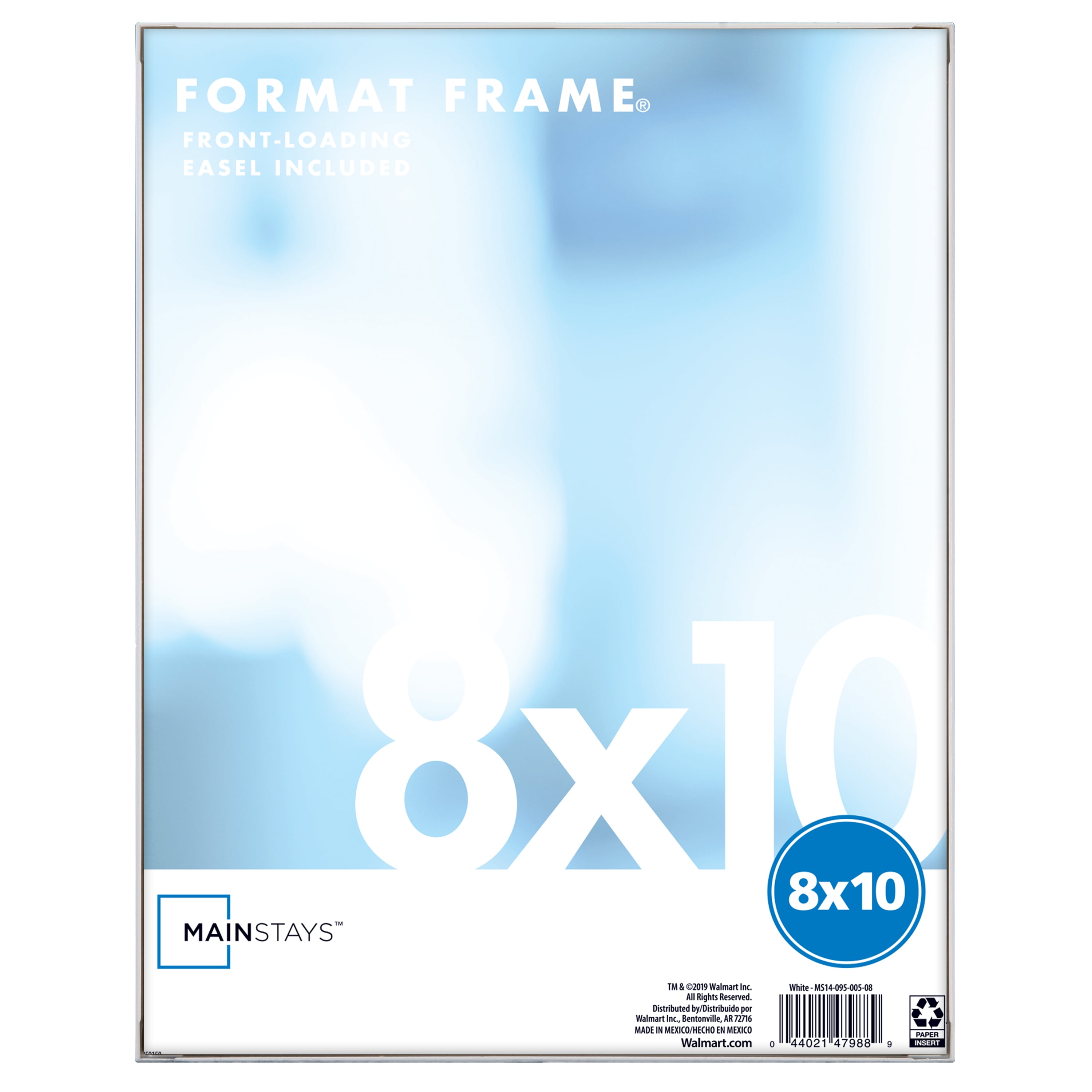 Mainstays 8x10 Inch White Format Frame