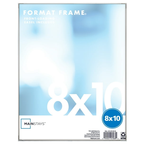Mainstays 8x10 Inch White Format Frame