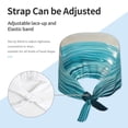 thumbnail image 3 of Gaeub Turquoise Ocean Reflection Print Cleaning Working Cap,Unisex Scrub Cap Nurse Hat,No-Slip Scrub Cap for Men & Women, 3 of 7