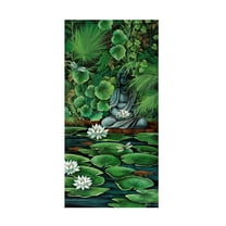 Debbi Wetzel 'Koi Pond' Canvas Art