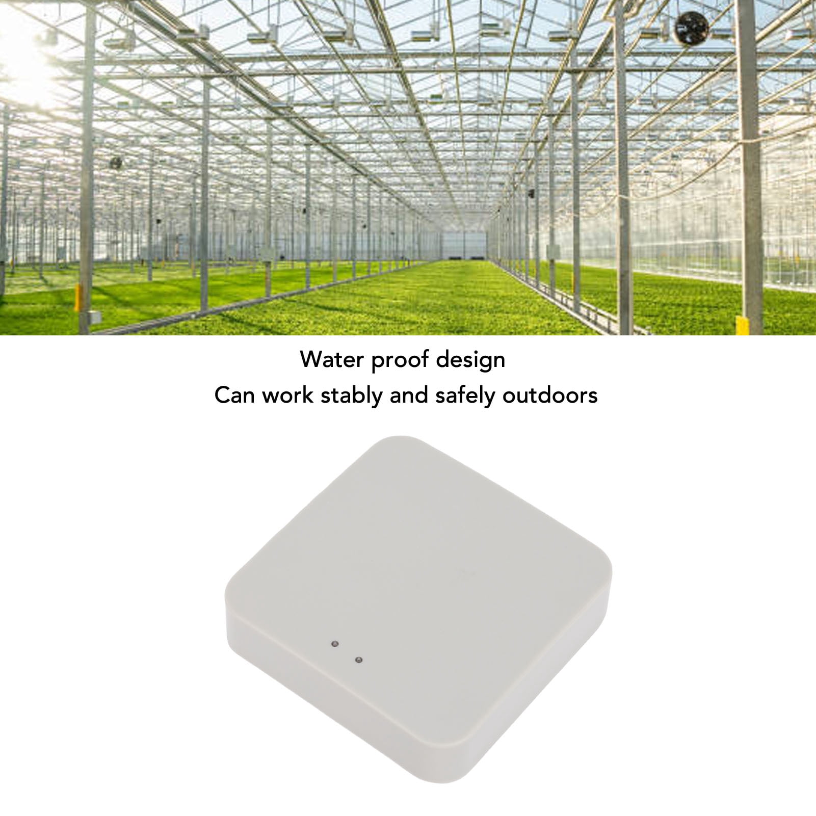 BIMZUC Bluetooth Gateway for Zigbee Sprinkler Timer 2.4G WiFi Smart Home Irrigation Controller Hub for Garden Yard MicroUSB Powered (2.36 inches / 6 cm)