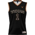 thumbnail image 2 of Youth GameDay Greats  Black #1 Texas Longhorns Lightweight Replica Basketball Jersey, 2 of 4