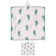 thumbnail image 1 of Uther Pocket Golf Towel ‚ Premium Microfiber Towel with Carabiner Clip, Golf Accessories ‚ 11 Inch x 11 Inch, Cactus, 1 of 1