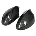thumbnail image 3 of Dingln Par de Estilo de Fibra de Carbono Espejo retrovisor Cubierta 51167135097 51167135098 ajustes for E90 E91, 3 of 8