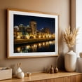 thumbnail image 4 of The Keelung River - Taipei Taiwan Photography Oak Framed Wall Art Print 12 x 18 inches, 4 of 6