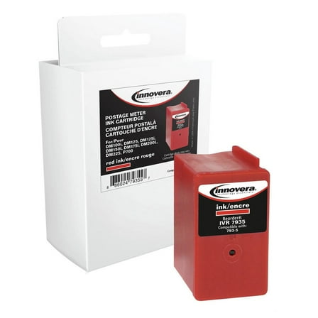 3,000 Page-Yield Compatible Postage Meter Ink Replacement for 793-5 (7935) - Red