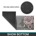 thumbnail image 6 of Pioneer Flower Floral Print Pattern Kitchen Rugs Sets Of 2,Anti Fatigue Kitchen Mat Rugs Non Slip Washable,Decorative Kitchen Floor Mats for Kitchen,Sink,Laundry,17"x30"+17"x47", 6 of 7