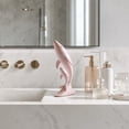 thumbnail image 5 of Mother and Baby Dolphin Resin Figurine 10x4.5cm, 3D Printed Nautical Sculpture with Smooth Texture, Tabletop Shelf Decor for Home Bathroom Gift, 5 of 5