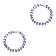 thumbnail image 1 of Jumpingount De Plata Para Mujer Duradera Y Duradera Con Glamour Personalizado Elegante Púrpura Púrpura 2Conjunto, 1 of 6