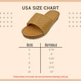 thumbnail image 5 of LAVRA Women's Woven Platform Slip On Slide Sandals, 5 of 5