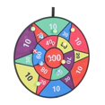 thumbnail image 2 of Kids Dart Board Double Sided 28inch Enlarge Stick Ball Dartboard For Kids Above 3 Years Old, 2 of 2