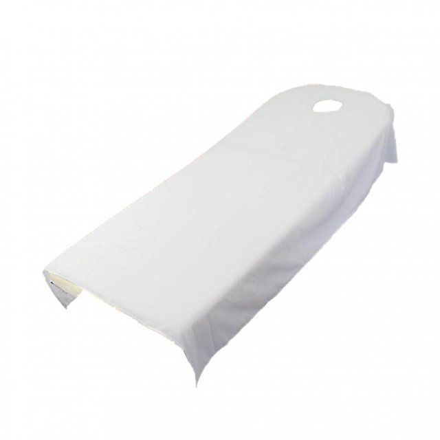 Soft Beauty Massage Spa Treatment Cover Sheet With Purple Blast Hole