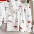 thumbnail image 5 of Toddler Boy T-shirts and Shorts 2 Pcs Cartoon Print Short Set Summer Clothes Outfit,Cartoon Graphic 6-12 Months 12-24 Months 2t 3t 4t 5t 6t 7t 8t 9t Children 5-6 Years, 5 of 6