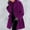 Purple, variant on Turilly Womens Jackets Ladies Women's Winter Wool Coat Trench Jacket Ladies Warm Slim Long Overcoat Outwear