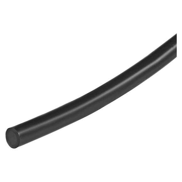 Unique Bargains Silicone Tube 1/8 inch ID x 3/16 inch OD 3 Meter/10ft Rubber Tubing Black
