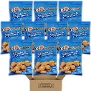 Grandma's Mini Sandwich Creme Vanilla Cookies Bulk Pack - 10 Individually Sealed Bags, Each 3.71 Ounces - For Birthdays, Lunchboxes, Work Snacks, Road Trips in Cornershop Confections Pack