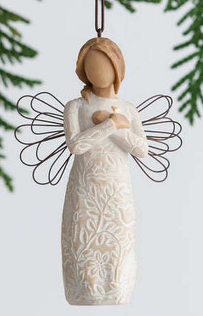 Willow Tree Remembrance Angel Christmas Ornament Susan Lordi 27469 New Demdaco - Walmart.com 
