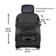 thumbnail image 3 of Organizador De Asiento De Coche, Bolsa De Almacenamiento, Organizador De Respaldo De Asiento De Coche Con Estante Plegable, Soporte Para Bebidas Con Múltiples Bolsillos seitruly VI009115-01, 3 of 6