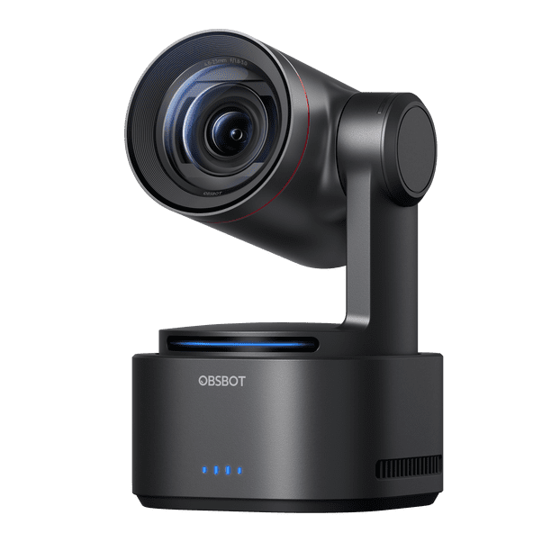 Tail 2 NDI Activado - Camara OBSBOT Portátil para Producción en Vivo PTZR 4K Impulsada por IA Bateria 5 Hrs MultiConexión
