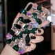 thumbnail image 1 of Funda de teléfono con colgante de diamante de joyería ostentosa para iPhone 13, 12 mini, 11Pro Max, X, XS, XR, 7, 8, 6, 6s Plus, cubierta de diamantes de imitación de cristal brillante Fivean unisex, 1 of 2
