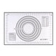 thumbnail image 1 of Esterilla de silicona para hornear y asar a la parrilla con diseño de escamas transparentes, 1 of 8