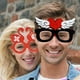 thumbnail image 2 of KAKOWELY Juego de 9 gafas de plástico con forma de corazón para San Valentín, accesorios para fotomatón., 2 of 4