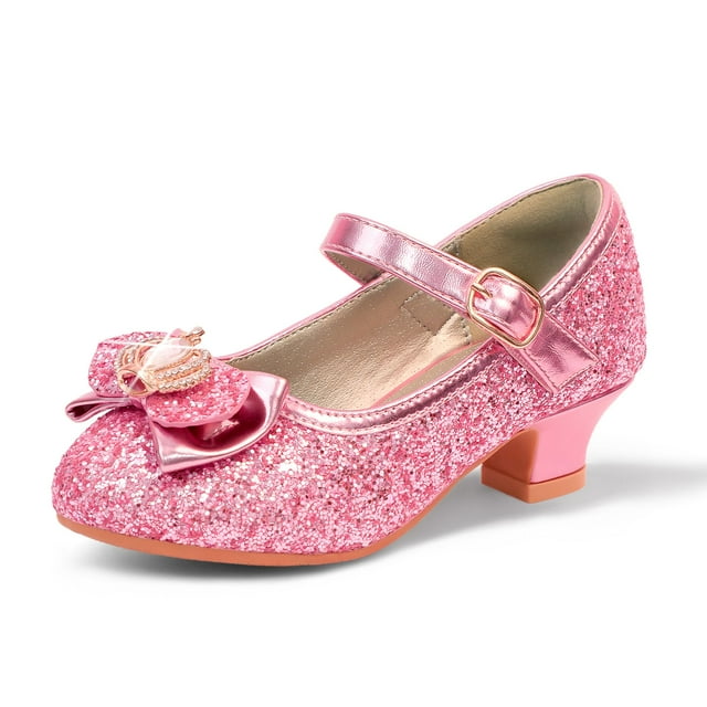 Zapatos de vestir PANDANINJIA Sadie Girls Tacones para niños pequeños