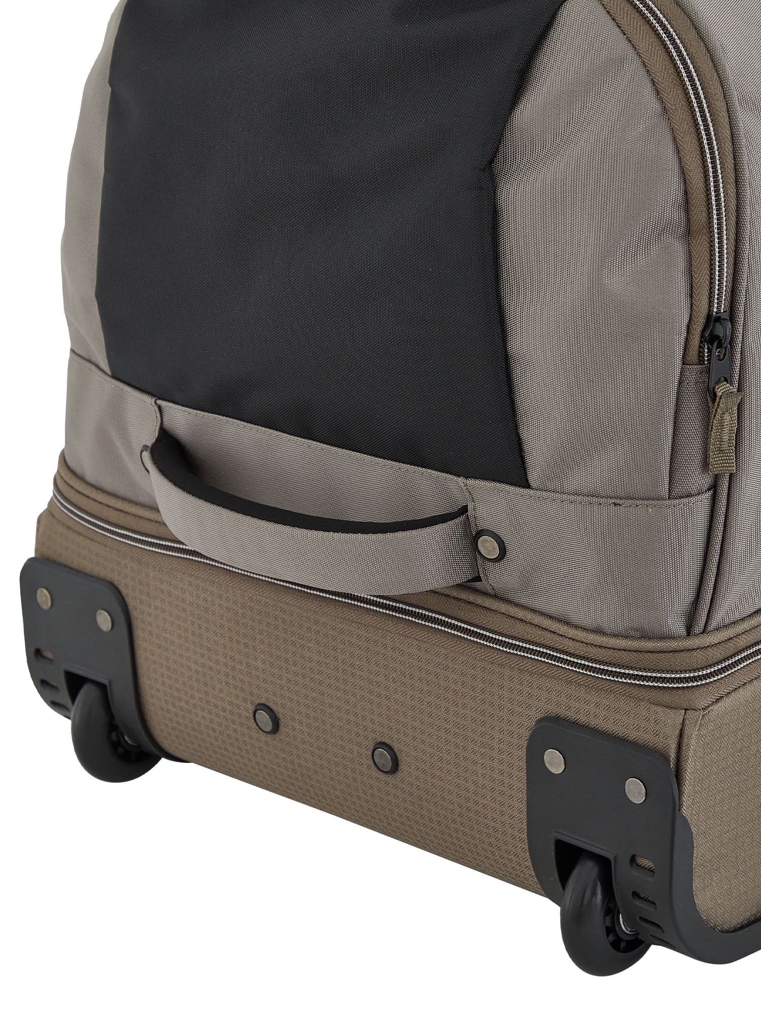 Wrangler Jumbo 36" Drop-Bottom Rolling Duffel with Telescopic Handle - Fallen Rock