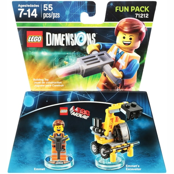 Lego® Dimensions™ Fun Pack Building Toy 55 pc Pack - Walmart.com ...