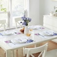 thumbnail image 3 of Elrene Home Fashions Spring Hydrangea Floral Cutwork Placemats, Set of 4, Multi, 13" x 19", 3 of 5
