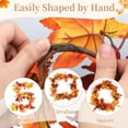 thumbnail image 6 of Guvpev 6FT Fall Garland with Lights Autumn Fall Maples Leaves Garland with Pumpkins Berries Pine Cones Indoor Outdoor Thanksgiving Halloween Fall Decor for Home Mantel Fireplace Porch Table Doors, 6 of 16