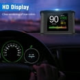 thumbnail image 5 of ANCEL P10 Automotive Head-up Digital Display Gauge Tool OBD2 Scanner Display Monitoring Driving Data Voltage Fuel Pressure Water/Oil Temperature Display Meter Gauge Engine Scan Monitor for All Cars, 5 of 13