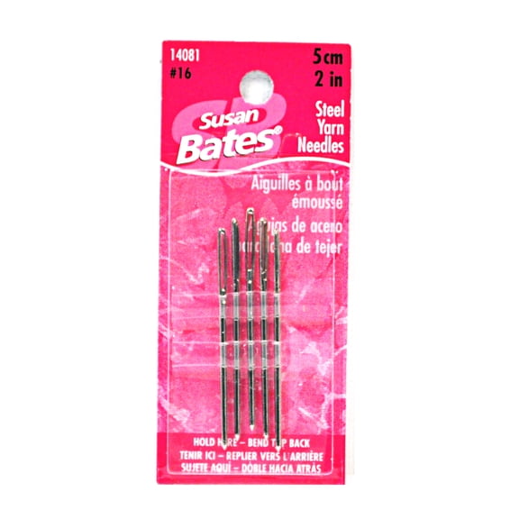 Susan Bates Steel Yarn Needles 2 Inch