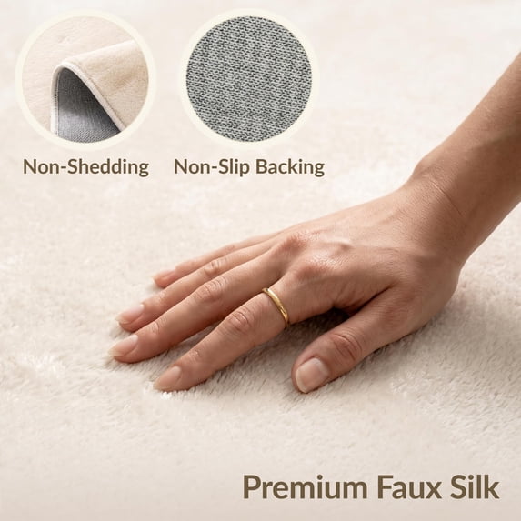 ODIKA 4'x6' Ultra-Soft Area Rug, Geometric Motif With Diagonal Zigzag Modern Herringbone Boho Refined Structured None Washable, Bare feet friendly, Silk-Touch for Bedroom Home office