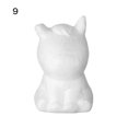 thumbnail image 1 of Bolas de espuma de poliestireno blancas con forma de animales para modelar, manualidades de espuma de poliestireno para niños, juguete DIY, regalos de Navidad, suministros para fiestas de boda, 1 of 4