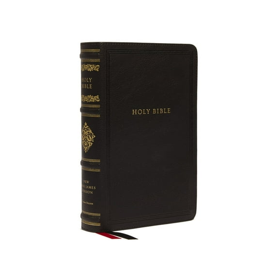 Nkjv, Personal Size Reference Bible, Sovereign Collection, Leathersoft, Black, Red Letter, Comfort Print: Holy Bible, Ne, (Hardcover)